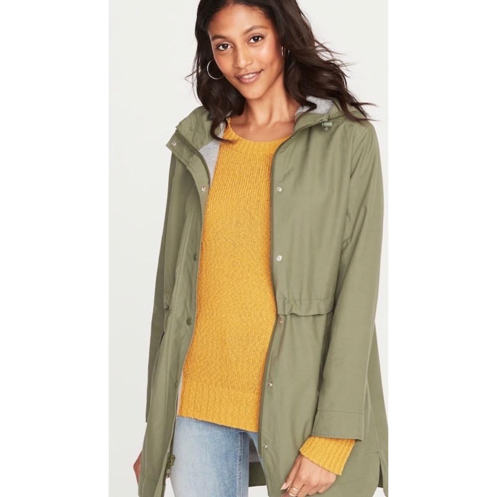 Water Resistant Hooded Anorak Jacket